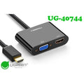 UGREEN HDMI to VGA+HDMI converter