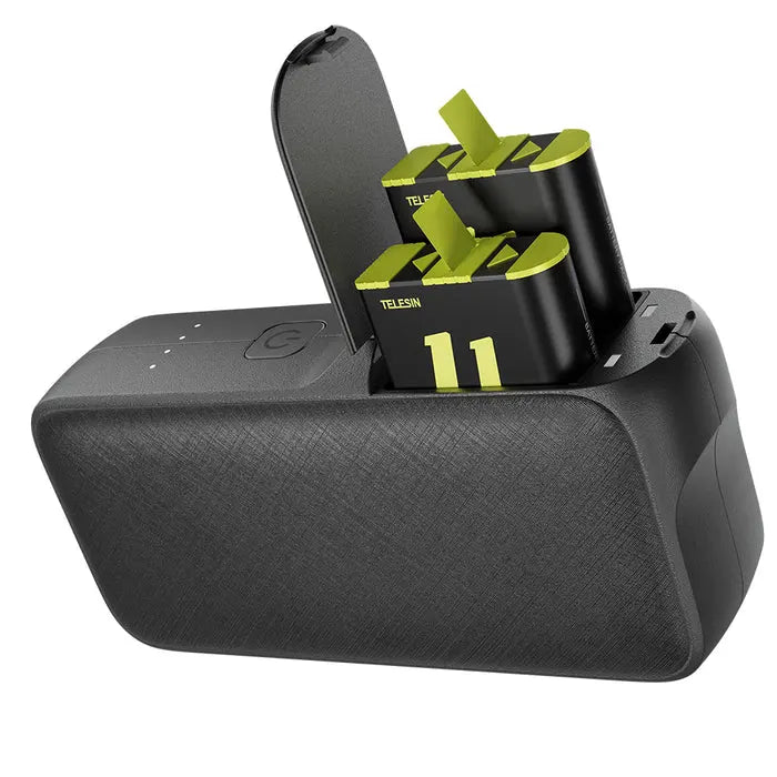 Telesin Storage Charging Box Power Bank for GoPro Battery