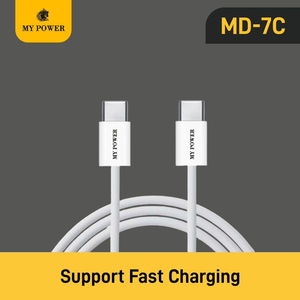 MD7C Type C to Type C Data Cable My Power
