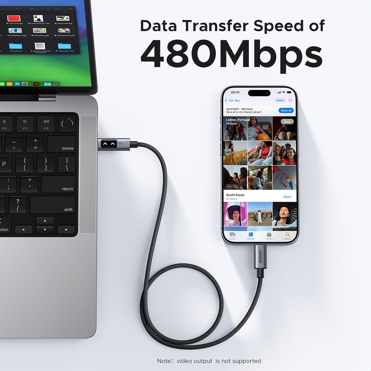 UGREEN UNO USB-C to USB-C Cable | 35501