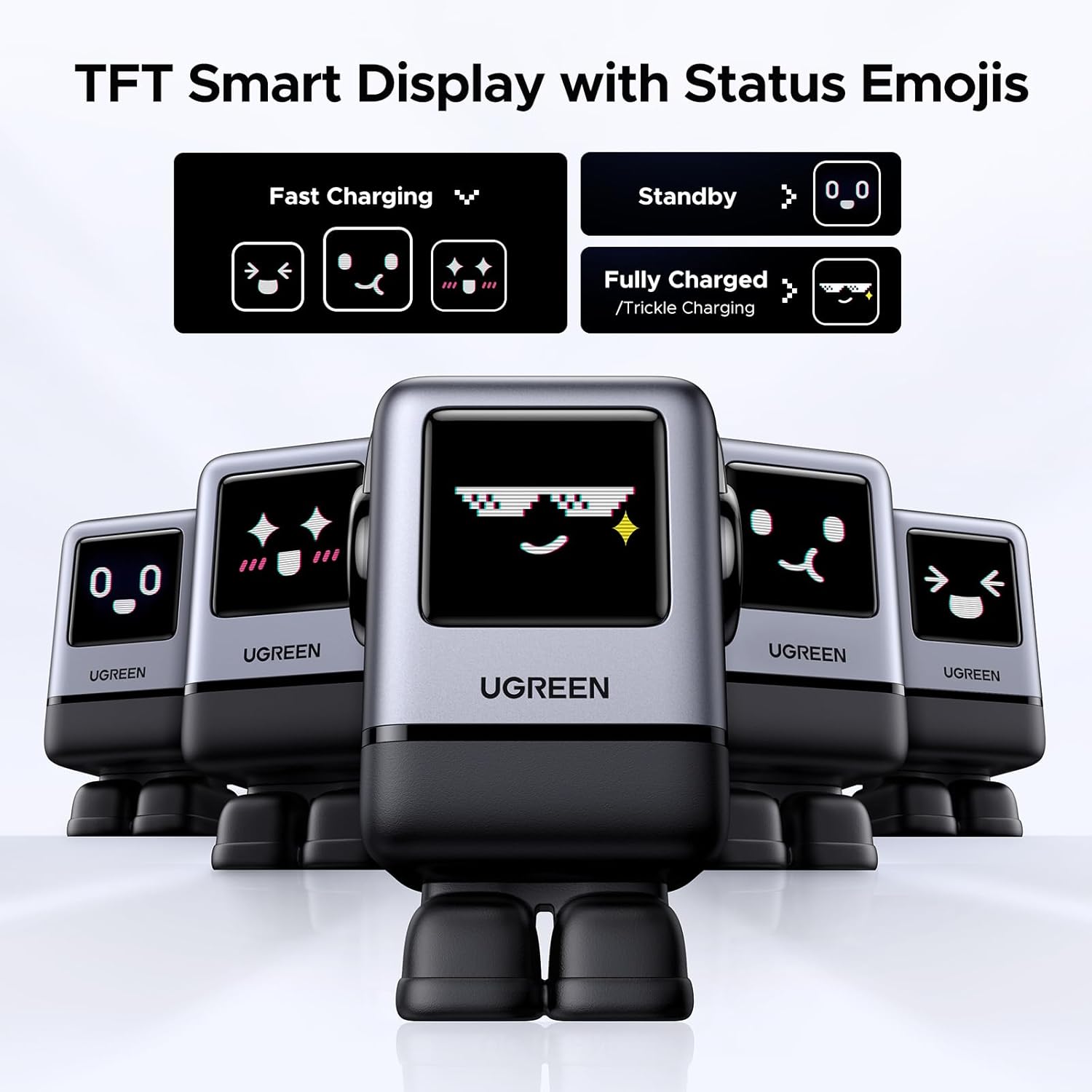 UGREEN Uno Charger 100W Smart Robot Charger | 45514B