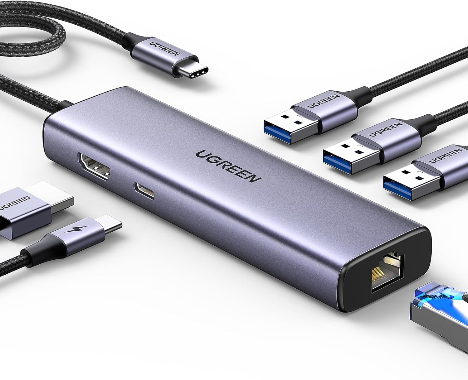 UGREEN 6 in 1 USB-C Hub | 15598