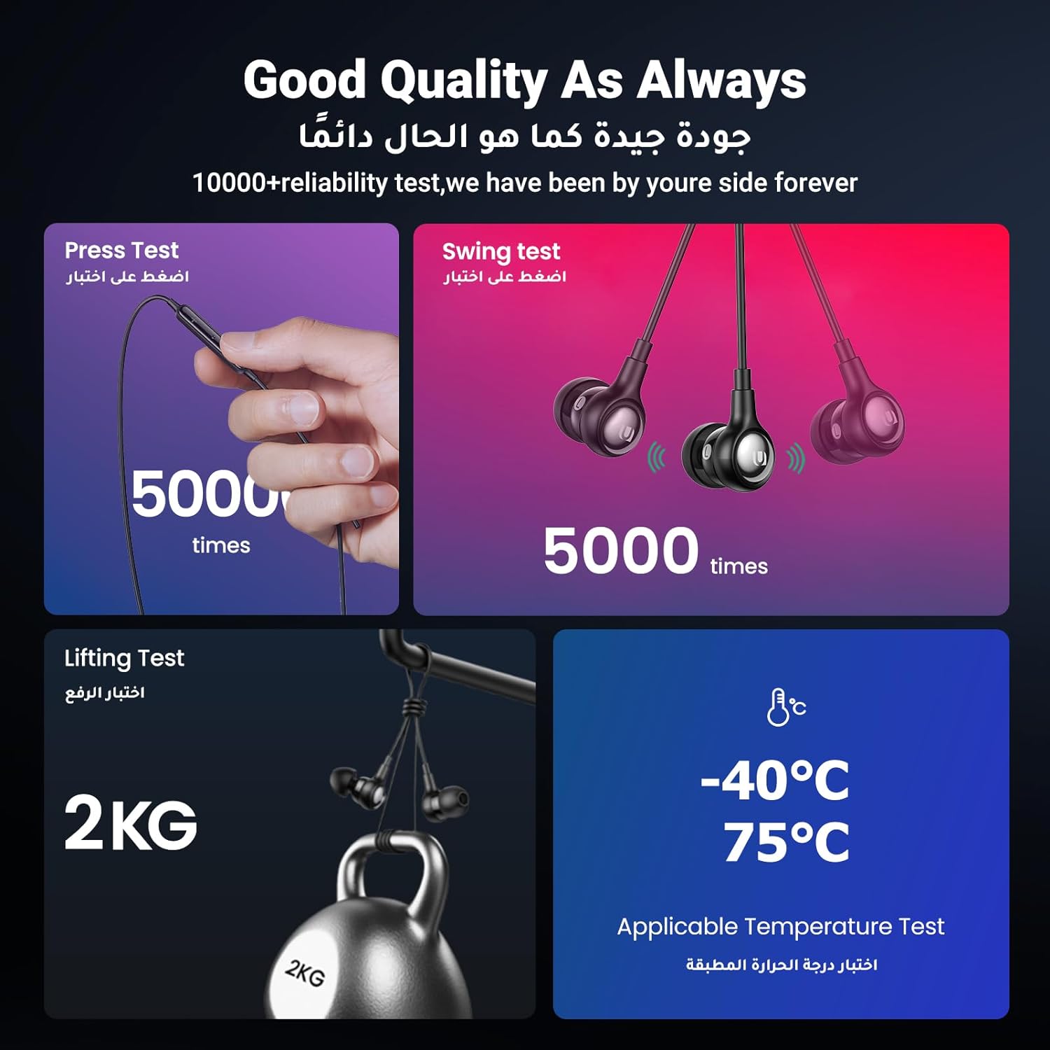 UGREEN Type-C Earphone |30638