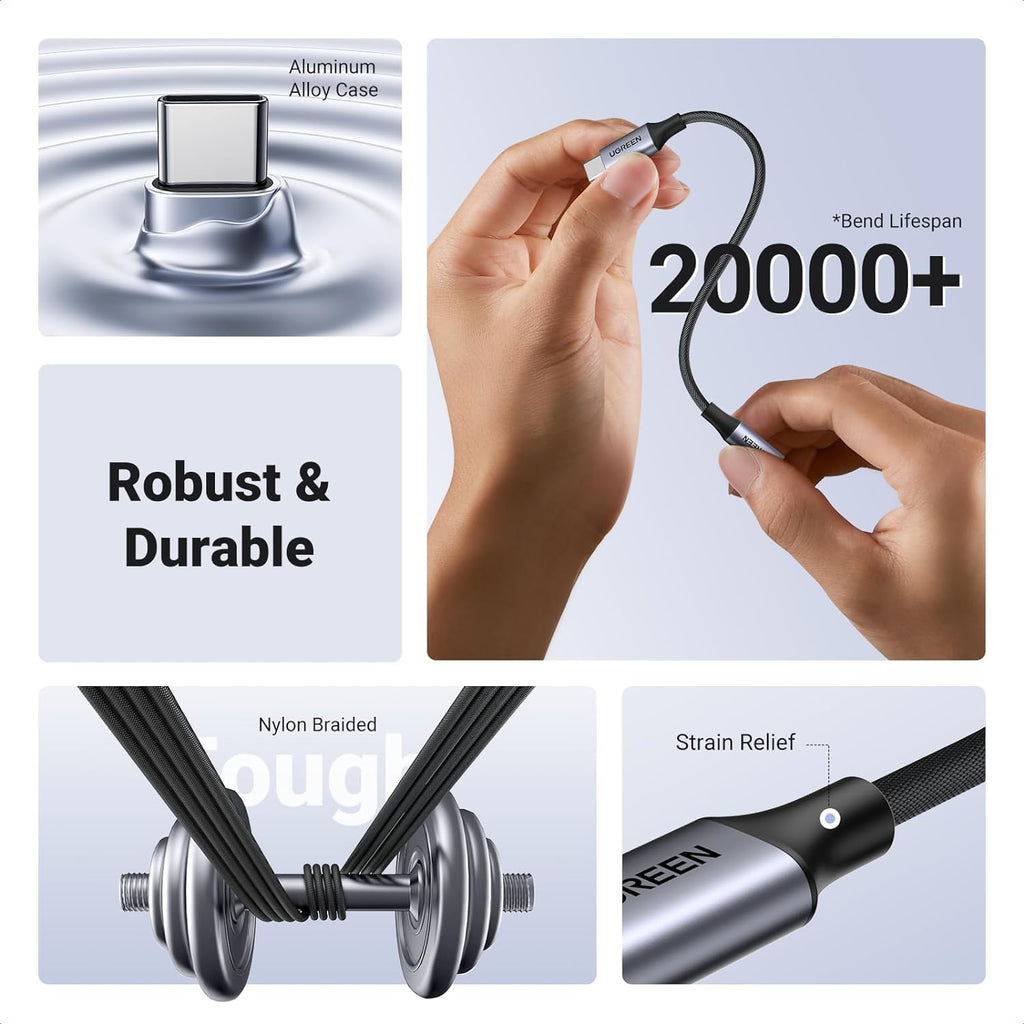 UGREEN USB-C to 3.5mm Dongle| 80154