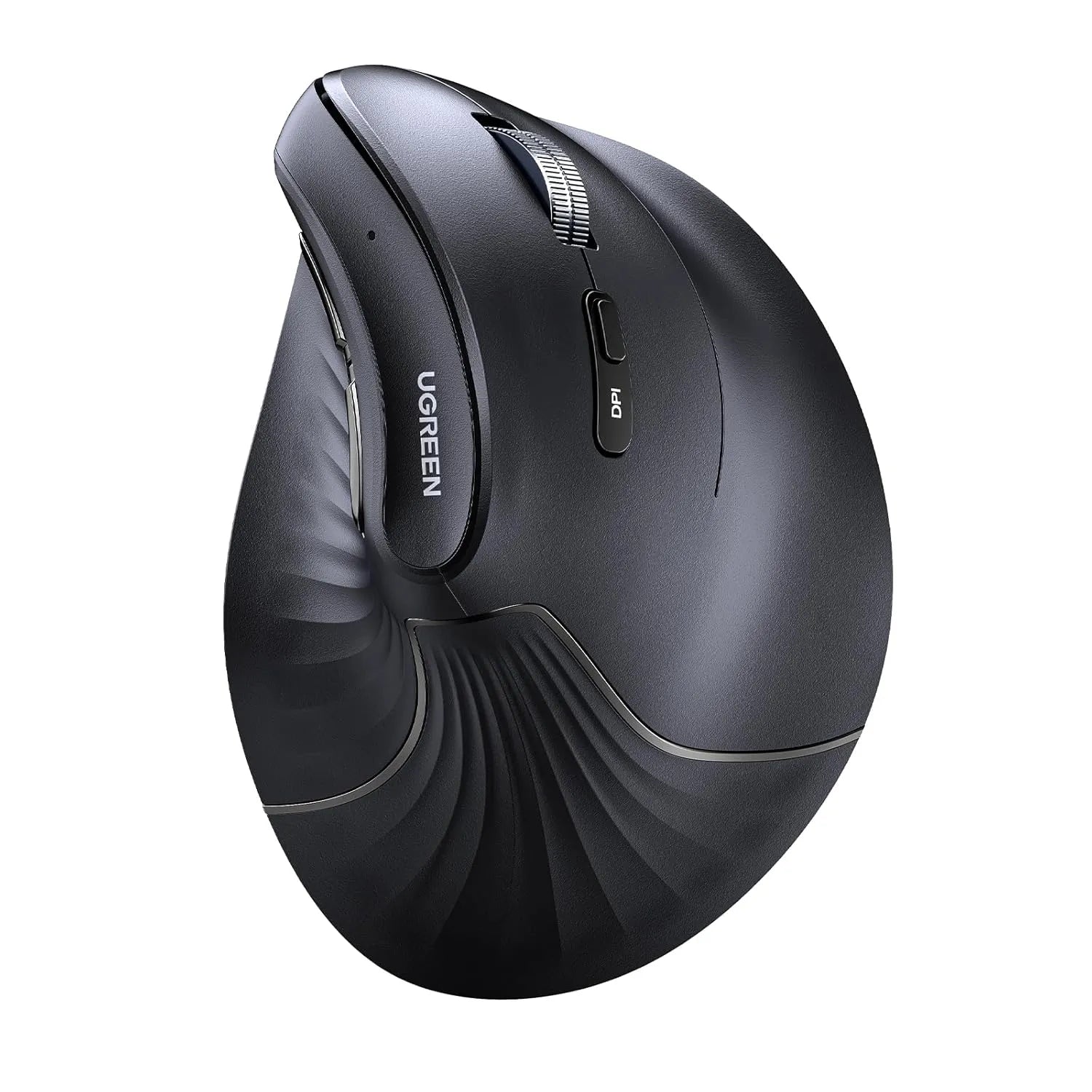 UGREEN Ergonomic Vertical Wireless Mouse, 2.4G/BT, DPI 1000/1600/2000/4000, 5 buttons