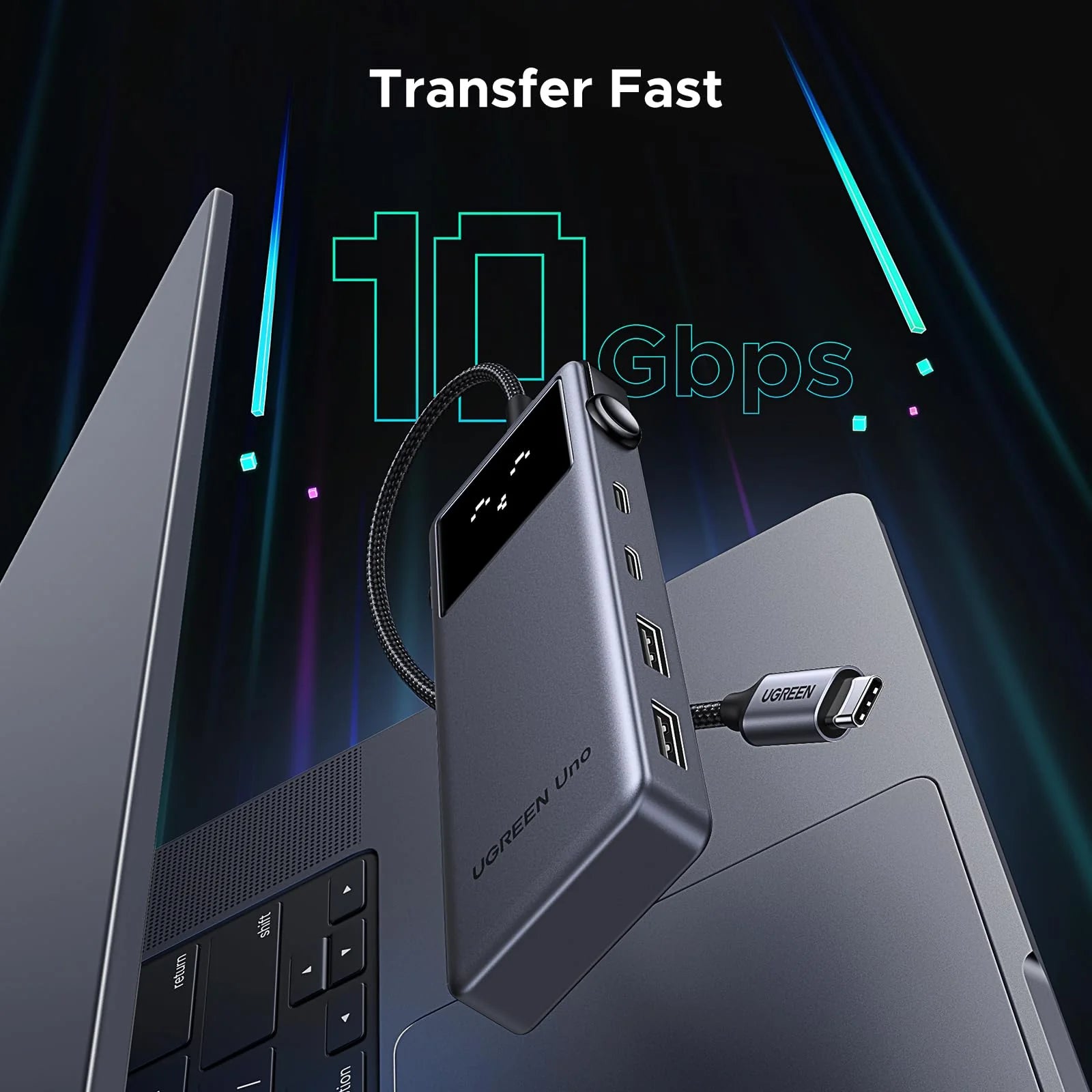 UGREEN Uno USB-C Hub 6-in-1 | 35998