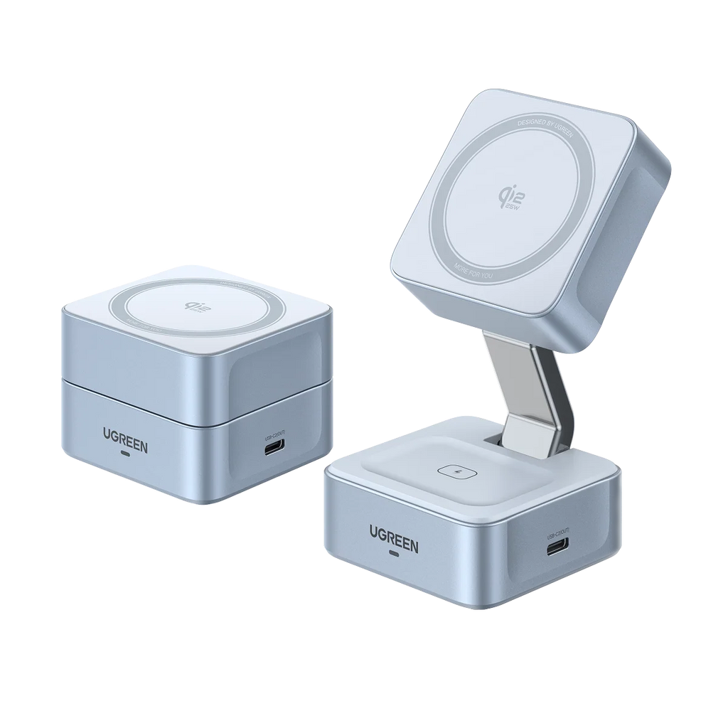 UGREEN MagFlow 2-in-1 Magnetic Wireless Charger 25W | 55960B