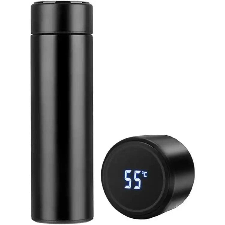 LED Thermos Temperature Display Smart Water Bottle Stainless