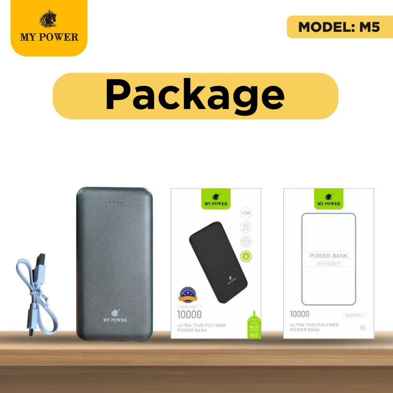 MyPower M5 10000Mah Portable Powerbank