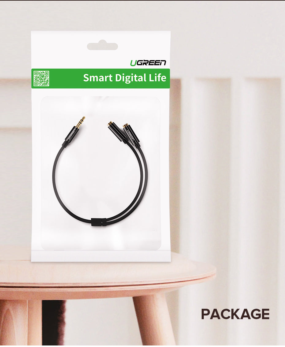 UGREEN 3.5mm Stereo Audio Splitter Cable |20816