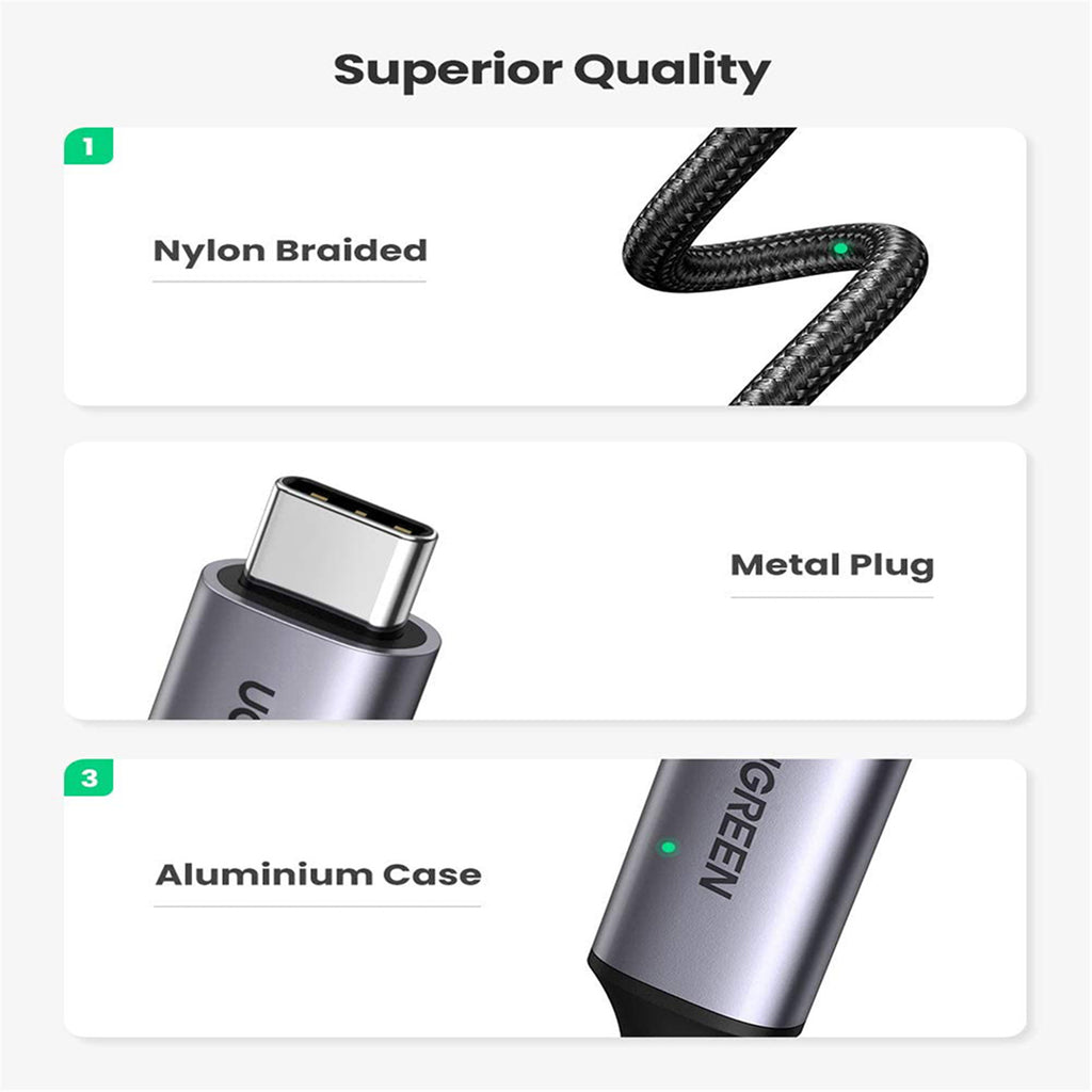 UGREEN USB-C to HDMI Cable (Male to Male) | Aluminum Shell, 1.5 Meter| 50570