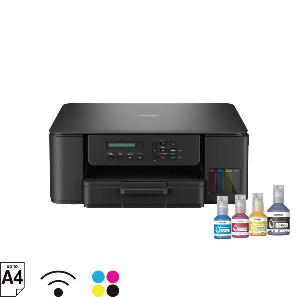 Brother Printer DCP-T530DW All In One Ink Tank Printer With Display (Print/Copy/Scan/Both side Print/Wireless)