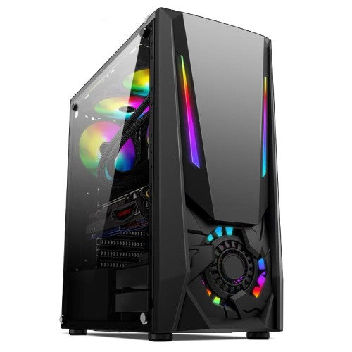 Destroyer Computer casing Desktop DIY full-sided through RGB game water-cooled ATX large plate