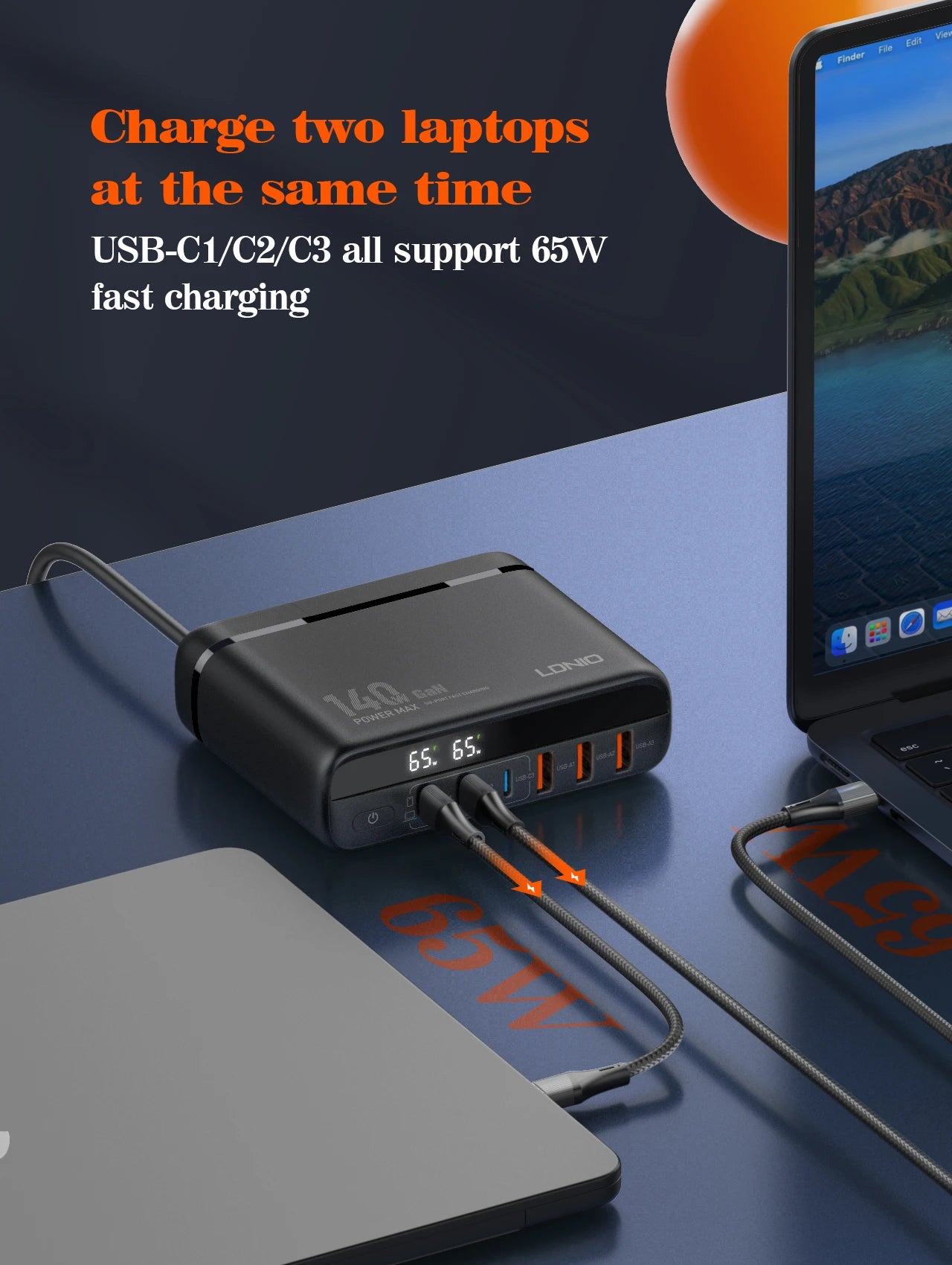 140W GaN Super Fast Desktop Charger A6140C