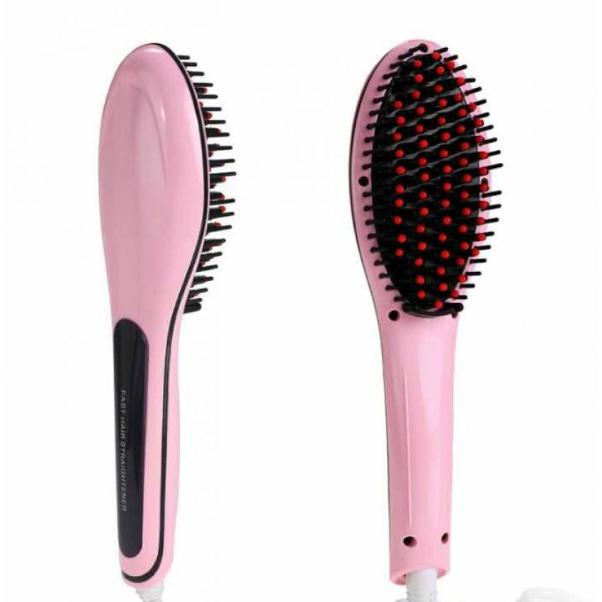 HQT – 906 Fast Hair Straightner Brush Comb