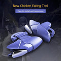 Metal Blue Shark Mobile PUBG Joystick Controller Fire Key Trigger For IPhone And Android
