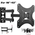Movable Bracket TV Wall Mount Tilt Motion Full Swivel 10-42 inch