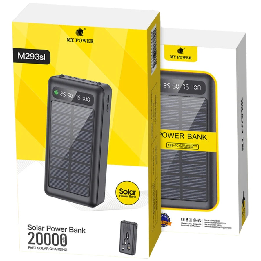 MY POWER M293sl Solar Powerbank