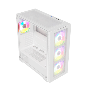 Flashotech GC-01 White Elegant Transparent Casing