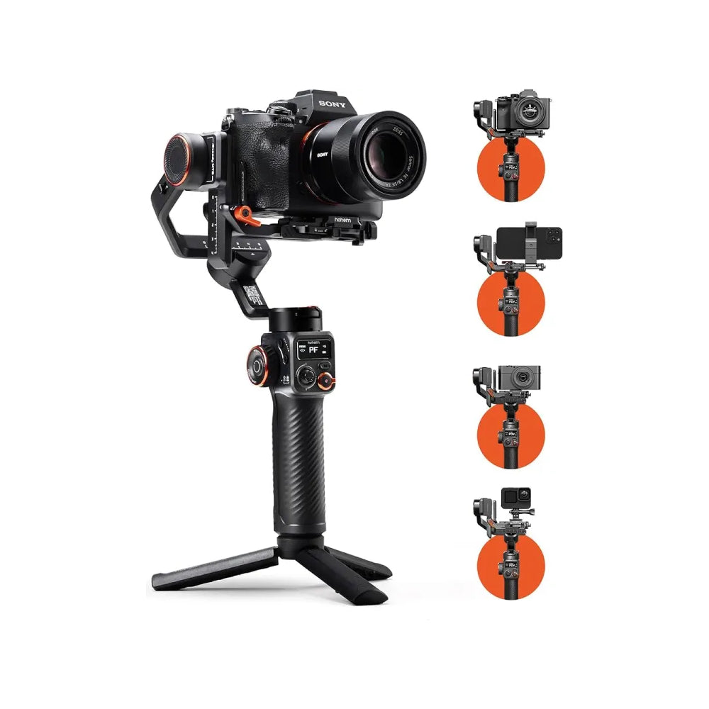 Hohem iSteady MT2 Kit Gimbal Stabilizer for Camera, Mobile, Gopro, 3-Axis Gimbal