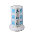 3 layers 360 Degree Rotate Desktop USB Plug Socket Vertical