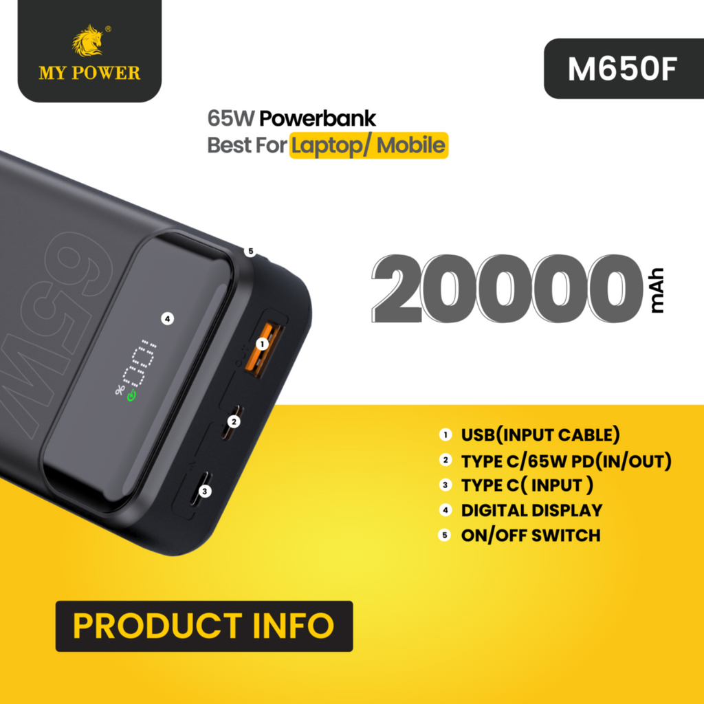 MY POWER M650F 65W