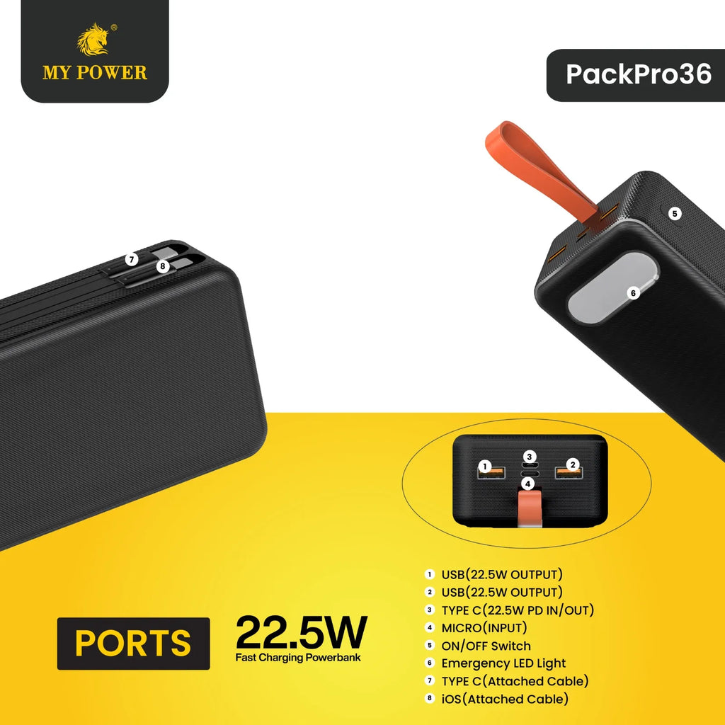 MY POWER PackPro 36 - 30000mAh