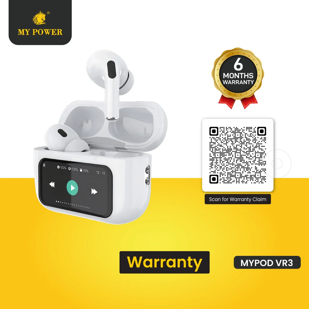 My Power Mypod VR3 Digital Display Earbuds