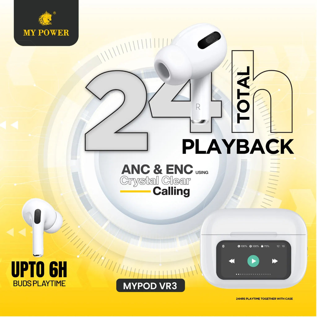 My Power Mypod VR3 Digital Display Earbuds