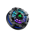 PLEXTONE EX2 Pro Back Clip Mobile Phone Flat Radiator RGB Lighting Detachable Magnetic Top Cover Semiconductor Refrigeration Fan