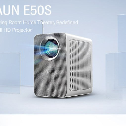 AUN ET50S MINI Projector Android Full HD 1080P Home Theater Cinema Projectors LED portable 4K Video Beamer WIFI
