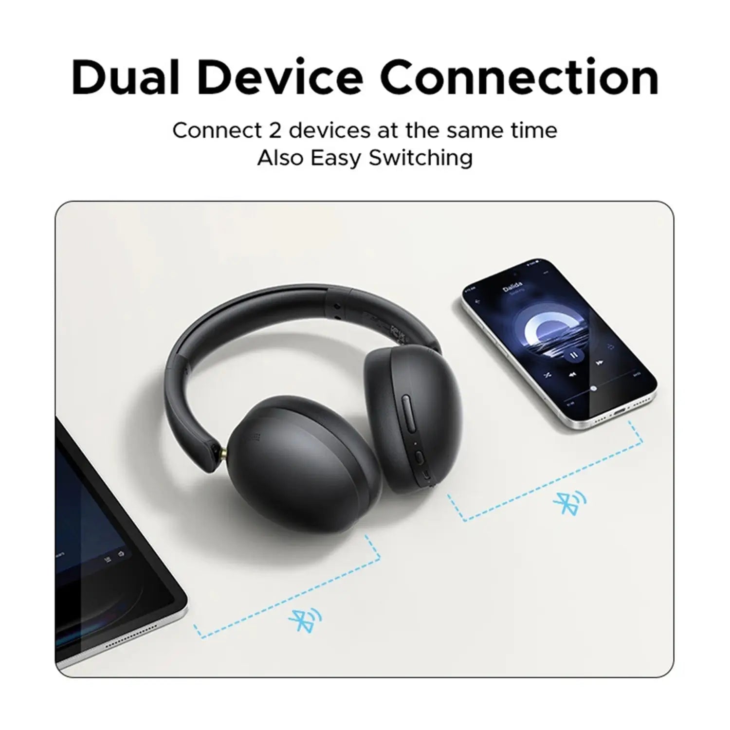 Ugreen Studio Max2 Wireless Over Ear Headset Black – HP205-45018