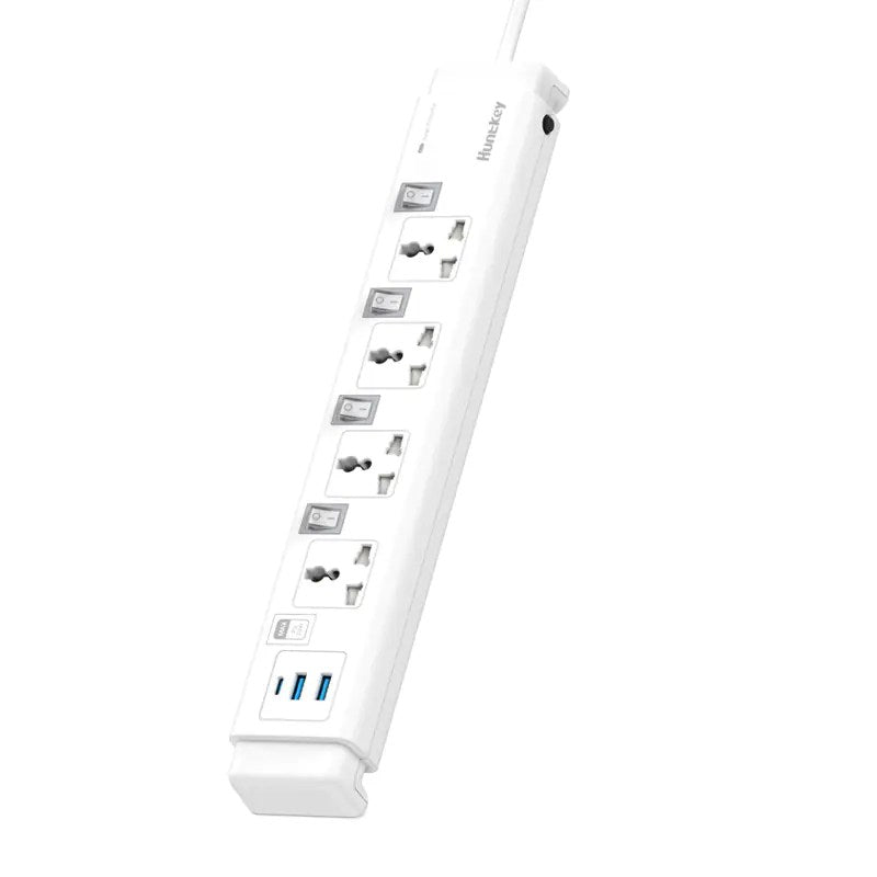 Huntkey SZC407 Multiplug 4 port 2 usb 1 type c