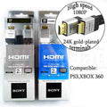 Sony Flat High speed HDMI Cable 3D HD