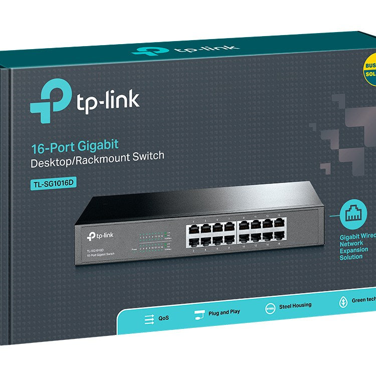 TL-SG1016D 16-Port Gigabit Desktop/Rackmount Switch Tp link
