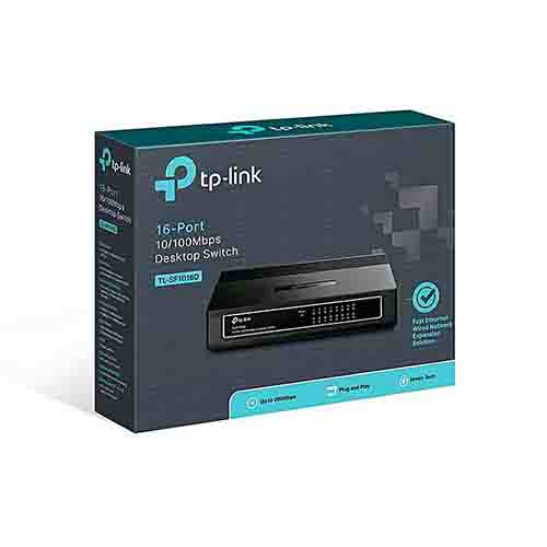 Tp-link TL-SF1016D 16-Port 10/100Mbps Desktop Switch