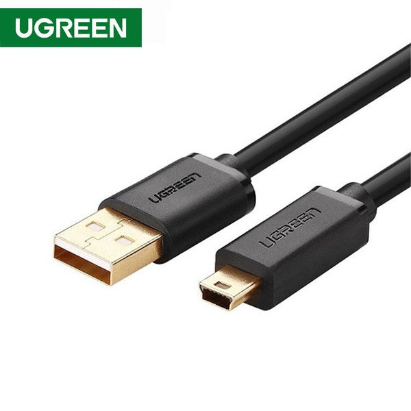 UGREEN USB 2.0 A Male to Mini 5 Pin Male Cable 1.5m v3