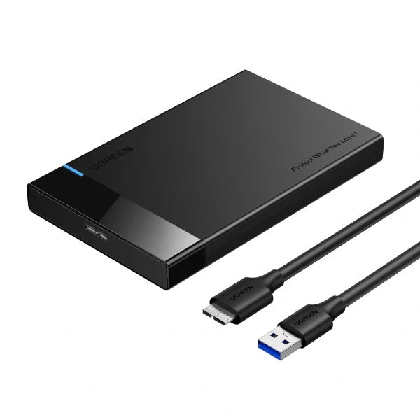 UGREEN 2.5 Inch SATA HDD / SSD Hard Drive Enclosure – US221 – 30848 – 1 Year Warranty