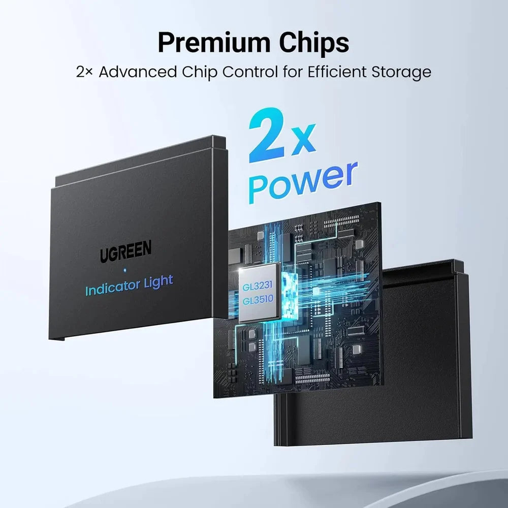 UGREEN 4-in-1 5Gbps Card Reader Type-C+USB – CM812 – 45167 – 1 Year Warranty in Nepal