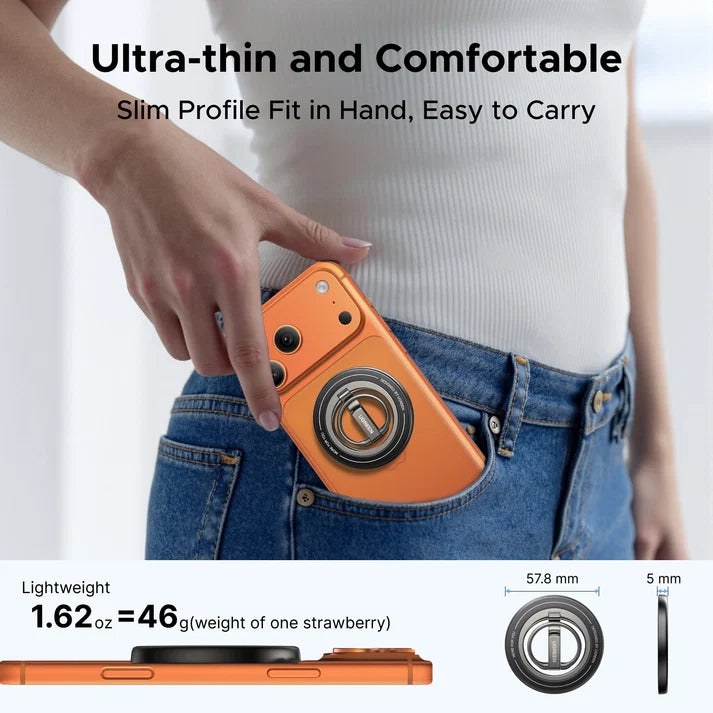 UGREEN Magnetic Phone Ring Holder With Stand – LP945- 65819