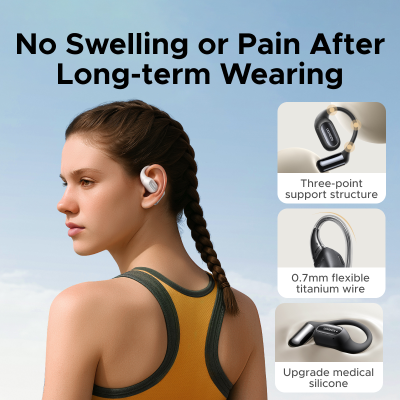 UGREEN FitBuds WS213 Open-Ear Wireless Earbuds |65655