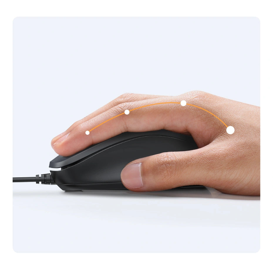 UGREEN Wired Mouse – MU007 – 90789 – 1 Year Warranty