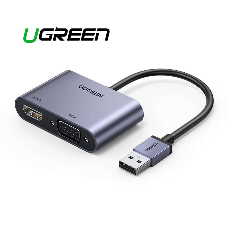 UGREEN USB 3.0 to HDMI+VGA converter
