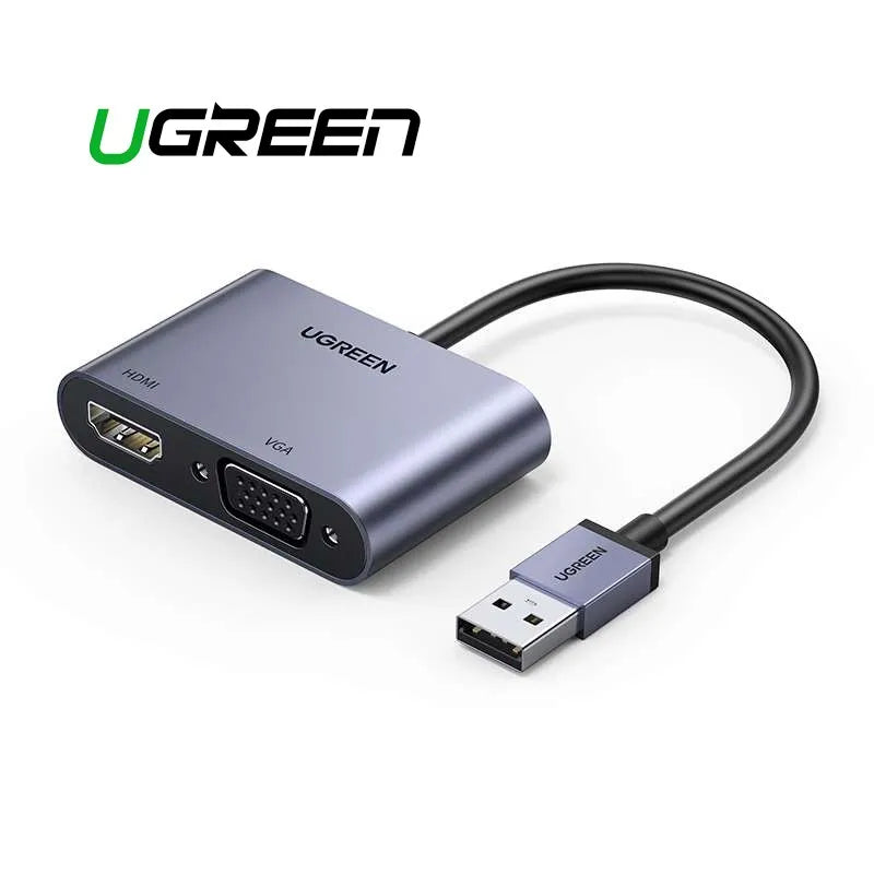 UGREEN HDMI to VGA+HDMI converter