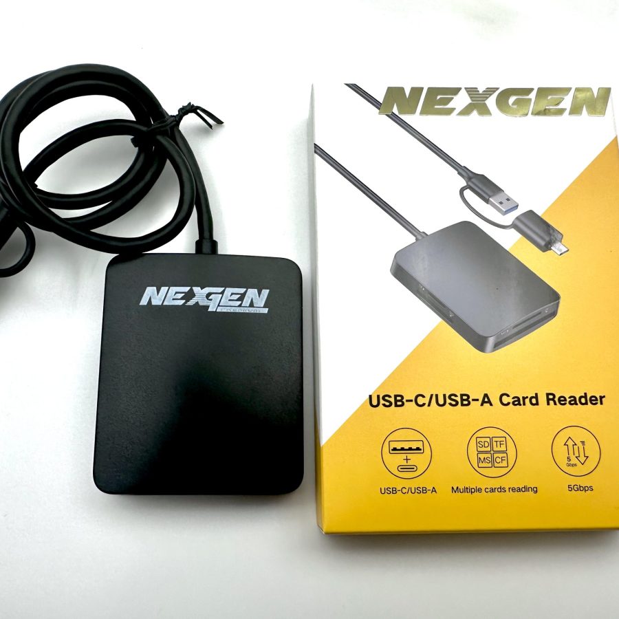 Nexgen (USB C + USB 3.2) Card reader