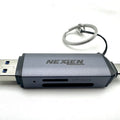 Nexgen USB 3.0 + USB C (Mini Card Reader)