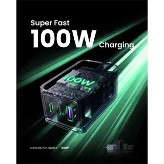 UGREEN Nexode Pro 100W 3-Port GaN Fast iphone Charger | 25873