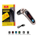 Bluetooth Car Kit Handsfree Fm And Phone Calltransmitter Radio Mp3 Player Usb Charger And Phone Call & Aux – Earldom