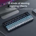 UGREEN KeyBoard Wireless Bluetooth 5.0 & Wired Mechanical 84 Keys Brown Switch For MacBook iPad PC Tablet Phone Laptop KeyBoard