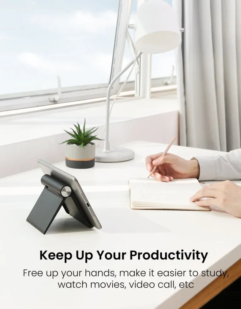 UGREEN-Multi-Angle Adjustable Portable Stand for Ipad / Mobiles